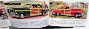 1946 Chrysler Sales Brochure Features Town and Country Woody Windsor New Yorker