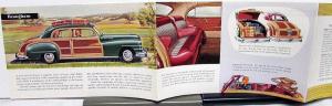 1946 Chrysler Sales Brochure Features Town and Country Woody Windsor New Yorker