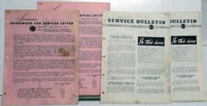 1956 1957 Studebaker Dealer Technical Service Bulletin Set Repair Model Updates