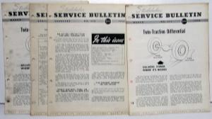 1956 1957 Studebaker Dealer Technical Service Bulletin Set Repair Model Updates