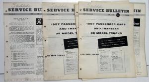 1956 1957 Studebaker Dealer Technical Service Bulletin Set Repair Model Updates