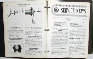 1959-1964 Chevrolet Dealer Service News Bulletins Repair Updates 409 Car Truck