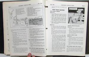 1959-1964 Chevrolet Dealer Service News Bulletins Repair Updates 409 Car Truck