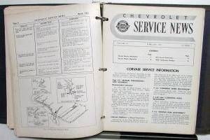 1959-1964 Chevrolet Dealer Service News Bulletins Repair Updates 409 Car Truck