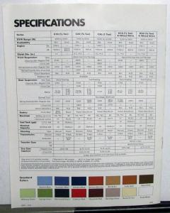 1975 Chevrolet Chevy Pickup CK 10 20 30 Truck Dealer Sales Brochure Original