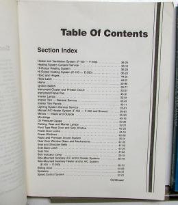 1989 Ford Truck E & F150-350 F Super Duty Bronco Service Shop Manual Set 2 Books