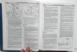 1989 Ford Truck E & F150-350 F Super Duty Bronco Service Shop Manual Set 2 Books