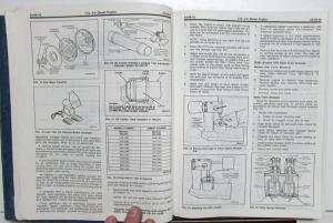 1989 Ford Truck E & F150-350 F Super Duty Bronco Service Shop Manual Set 2 Books