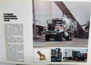 1977 Mack Truck DM Model Sales Brochure