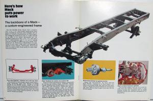 1977 Mack Truck DM Model Sales Brochure