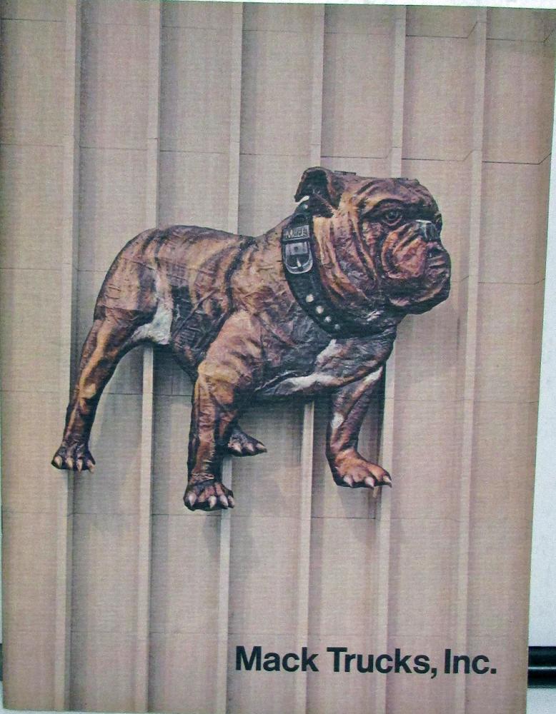 1970s Mack Trucks History Brochure Booklet