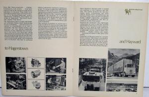 1970s Mack Trucks History Brochure Booklet