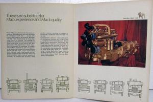 1970s Mack Trucks History Brochure Booklet
