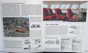 1963 Chevrolet Truck Suburban & Carryalls Original Sales Brochure