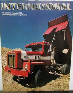 1977 International IHC Paystar 5000 Truck Canadian Sales Brochure