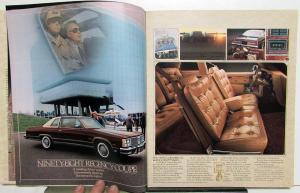 1978 Oldsmobile Prestige Sales Brochure 98 Delta 88 Toronado Custom Cruiser