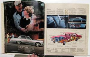 1978 Oldsmobile Prestige Sales Brochure 98 Delta 88 Toronado Custom Cruiser
