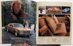 1978 Oldsmobile Prestige Sales Brochure 98 Delta 88 Toronado Custom Cruiser