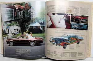 1978 Oldsmobile Prestige Sales Brochure 98 Delta 88 Toronado Custom Cruiser