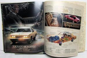 1978 Oldsmobile Prestige Sales Brochure 98 Delta 88 Toronado Custom Cruiser