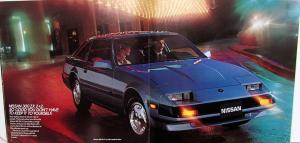 1985 Nissan 300 ZX Turbo & 2+2 Original Dealer Sales Brochure
