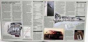1985 Nissan 300 ZX Turbo & 2+2 Original Dealer Sales Brochure