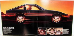 1985 Nissan 300 ZX Turbo & 2+2 Original Dealer Sales Brochure