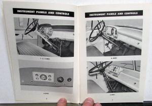 1963 Ford Truck Owners Manual Series 500 Thru 800 HD Care & Op Original