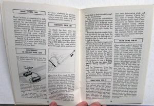 1963 Ford Truck Owners Manual Series 500 Thru 800 HD Care & Op Original