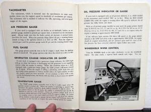 1958 Ford Truck Canadian Owners Manual Pickup HD Full Line Care & Op Original
