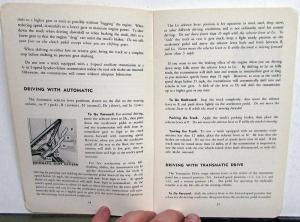 1958 Ford Truck Canadian Owners Manual Pickup HD Full Line Care & Op Original