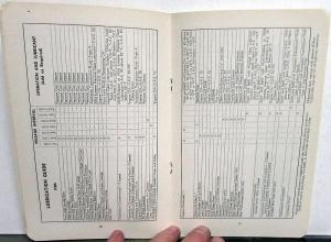1958 Ford Truck Canadian Owners Manual Pickup HD Full Line Care & Op Original