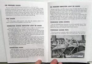 1959 Ford Truck Owners Operators Manual Pickup HD Full Line Reproduction