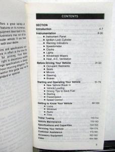 1983 Ford Econoline & Club Wagon Van Owners Manual Guide Original