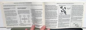1971 Ford 500-750 / 6000-7000 Series Truck Gas Diesel Operators Manual ORIGINAL