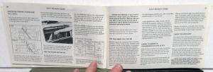 1971 Ford 500-750 / 6000-7000 Series Truck Gas Diesel Operators Manual ORIGINAL