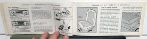 1969 Ford Truck Camiones Spanish Text Owners Manual Pickup 100-350 Foreign
