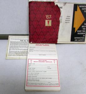 1967 Pontiac Tempest GTO Bonneville Grand Prix Owners Manual & Protection Plan