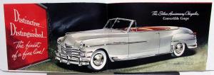 1949 Chrysler Original Sales Brochure Royal Windsor Newport Saratoga New Yorker