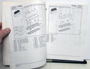 1984 1985 1986 1987 1988 Jeep Eagle 4WD Parts Book Manual