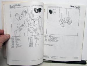 1984 1985 1986 1987 1988 Jeep Eagle 4WD Parts Book Manual