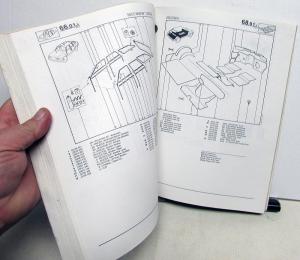 1984 1985 1986 1987 1988 Jeep Eagle 4WD Parts Book Manual