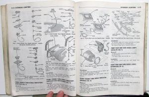 1972 Chrysler Plymouth Imperial Dealer Body Service Shop Repair Manual Orig