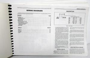 1988 Chevrolet Electrical Wiring Diagram Service Manual C/K Pickup R/V S/T More