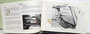 1971 IHC International Pickup Truck Owners Manual W/ Service Policy & LineTicket