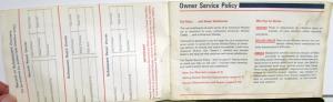 1968 American Motors AMX & Javelin Owners Manual With Packet