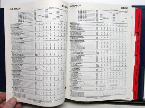 1982 Chevrolet Truck Dealer Data Book Medium Duty Vocational EZ Specs Options