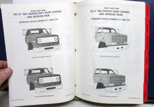 1982 Chevrolet Truck Dealer Data Book Medium Duty Vocational EZ Specs Options