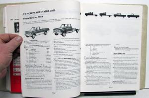 1984 Chevrolet Fleet Buyers Guide Data Book Album Car & Truck Features Options