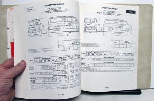 1984 Chevrolet Fleet Buyers Guide Data Book Album Car & Truck Features Options